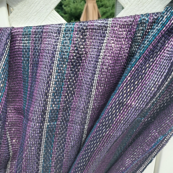 2 scarves 🧣💜🖤 - Picture 2 of 5